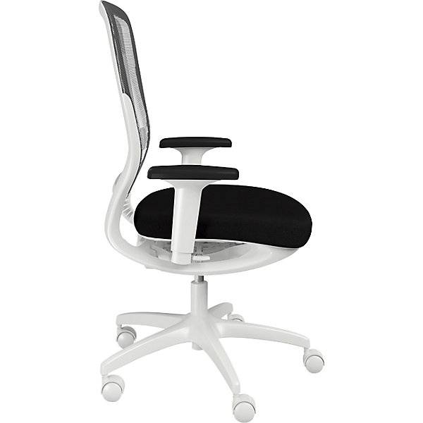 Bürostuhl MOTION Netzrückenlehne weiß schwarz. TAKKT Industrial & Packaging GmbH 82901449-2