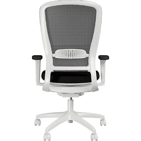 Bürostuhl MOTION Netzrückenlehne weiß schwarz. TAKKT Industrial & Packaging GmbH 82901449-3