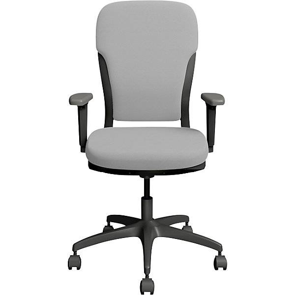 Bürostuhl MOTION Polsterrückenlehne dunkelgrau grau. TAKKT Industrial & Packaging GmbH 82900149-1