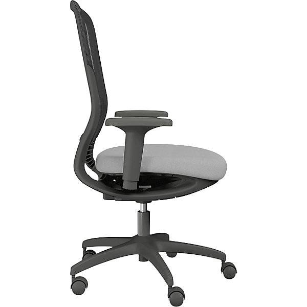 Bürostuhl MOTION Netzrückenlehne dunkelgrau grau. TAKKT Industrial & Packaging GmbH 82901049-1