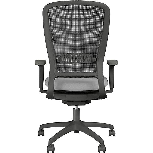 Bürostuhl MOTION Netzrückenlehne dunkelgrau grau. TAKKT Industrial & Packaging GmbH 82901049-4
