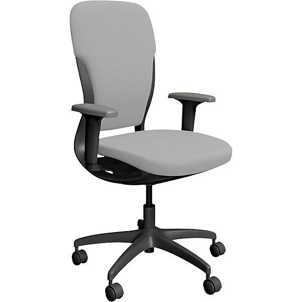Bürostuhl MOTION Polsterrückenlehne dunkelgrau grau. TAKKT Industrial & Packaging GmbH 82900149