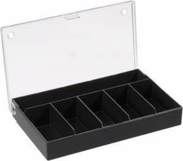 10x Hüfner Dübel Sortimentskasten (L x B x H) 164 x 31 x 101 mm Anzahl Fächer: 6 feste Unterteilung 1 St.