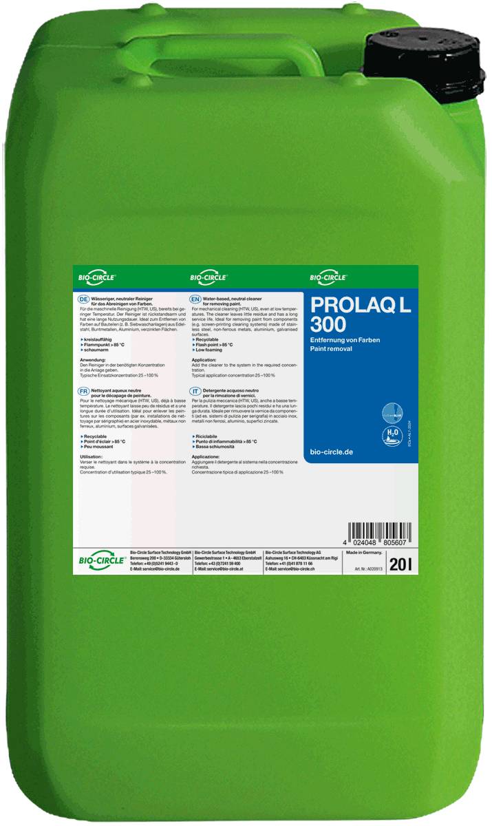 BIO-CIRCLE Farbentferner PROLAQ L 300, Kunststoff-Handsprayflasche 500ml-0