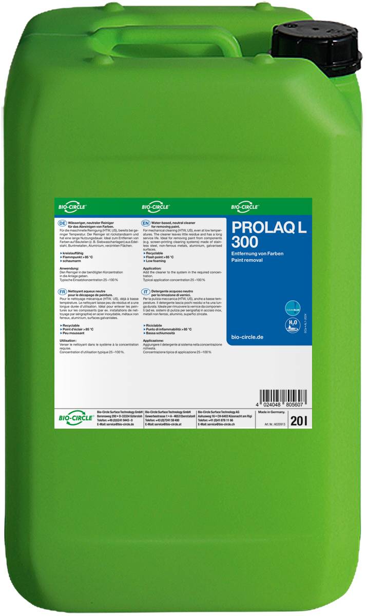 BIO-CIRCLE Farbentferner PROLAQ L 300, Kunststoff-Handsprayflasche 500ml-1