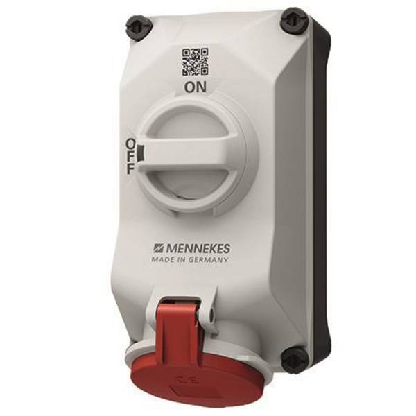 Mennekes Wandsteckdose 5603506G abschaltbar-verriegelt Industriematerial Verbindungstechnik