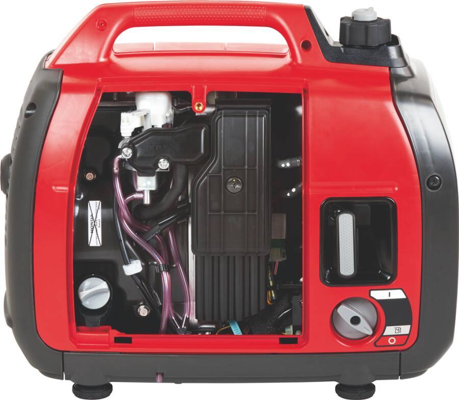 Stromerzeuger EU 22i 830698 Leistung max./Dauer 2,2 / 1,8 kW Stromstärke (Überlast) 7,8 A Motor GXR 120 Schutzklasse IP-3