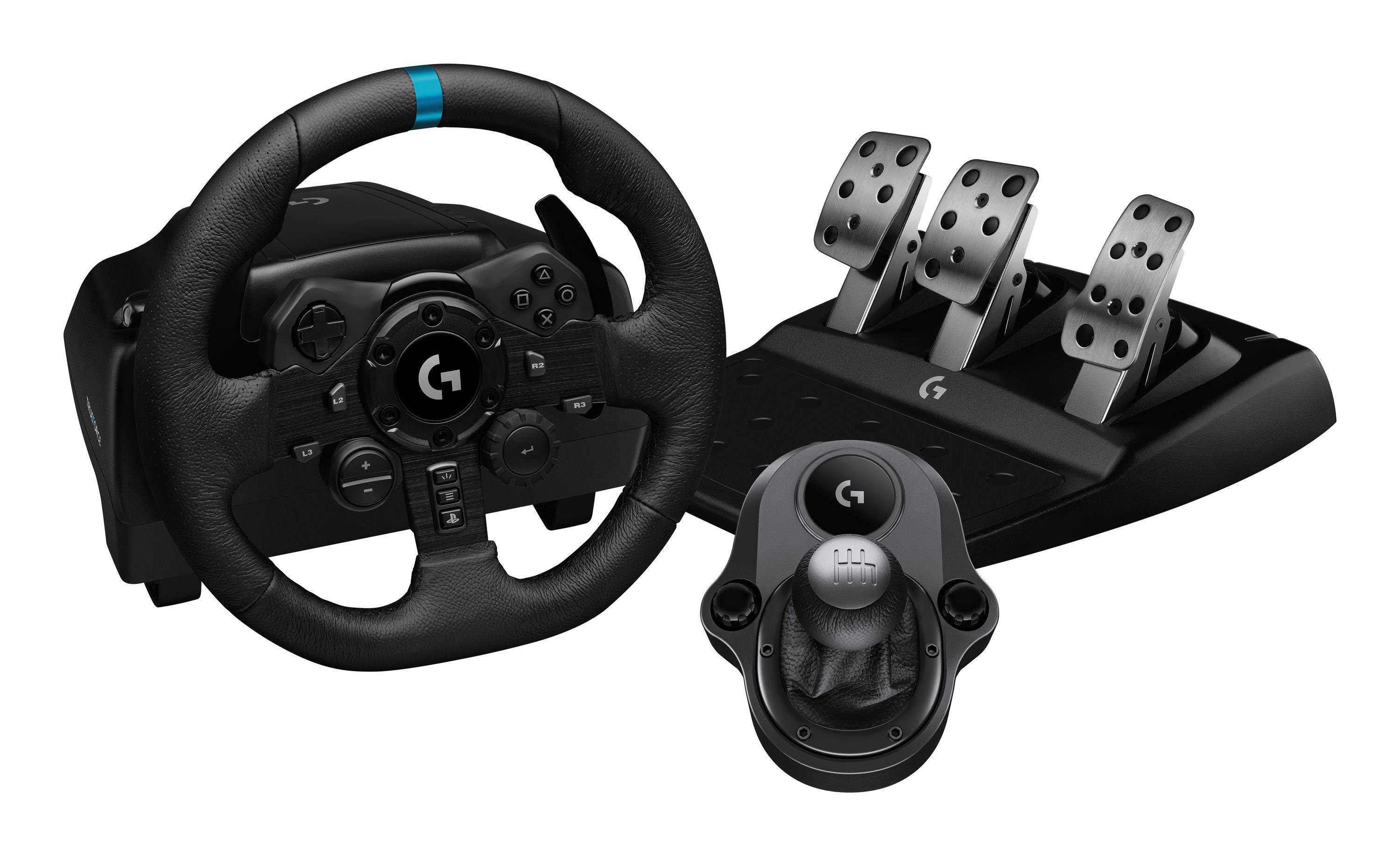Logitech G G923 - Lenkrad-, Pedale- und Schaltknüppel-Set-0