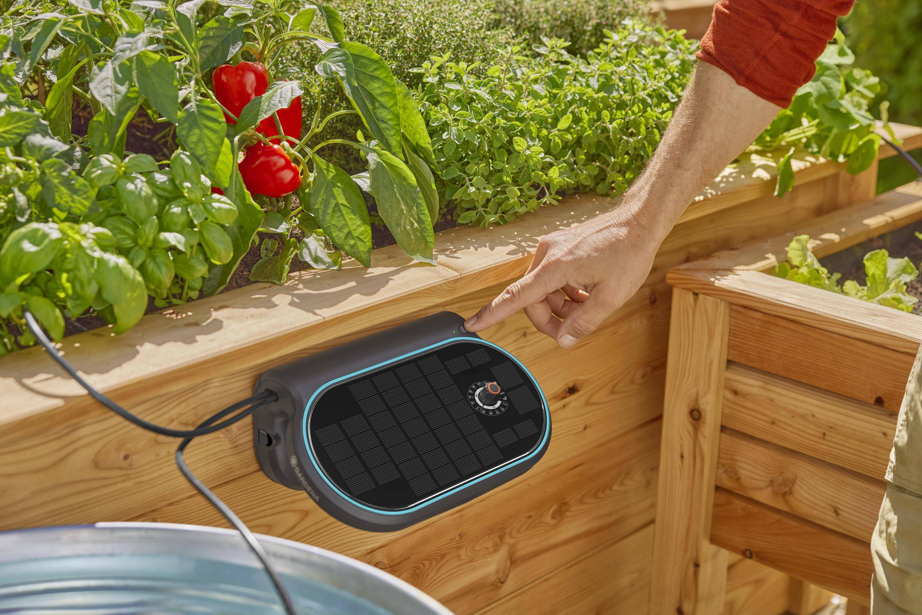 GARDENA - Solar-Bewässerung AquaBloom L Set-1