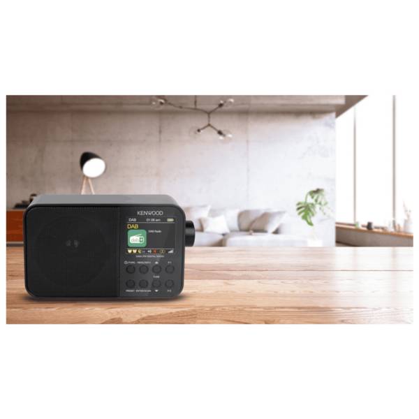Kenwood CR-M30DAB-B, Tragbar, Digital, DAB, DAB+, FM, 87,5 - 108 MHz, 174,928 -