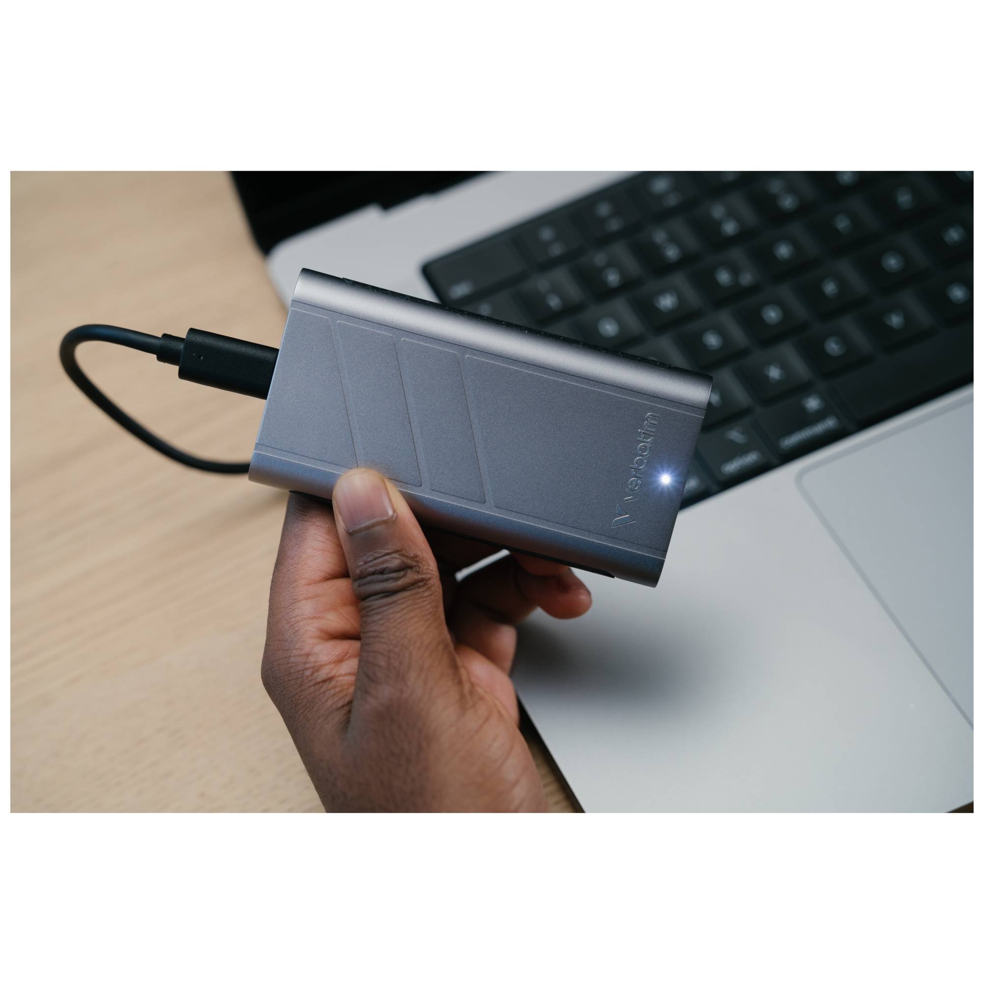 Verbatim TurboMetal - SSD - 1 TB - extern (tragbar)-1