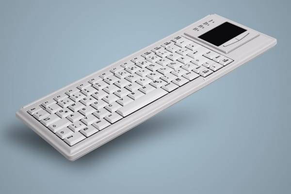Cherry Active Key AK-4400, Volle Größe (100%), USB, Membran Key Switch, Weiß-2