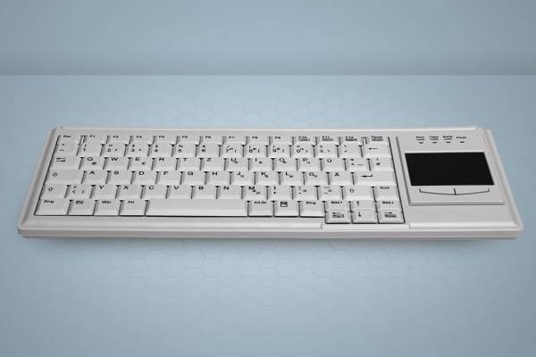 Cherry Active Key AK-4400, Volle Größe (100%), USB, Membran Key Switch, Weiß-3