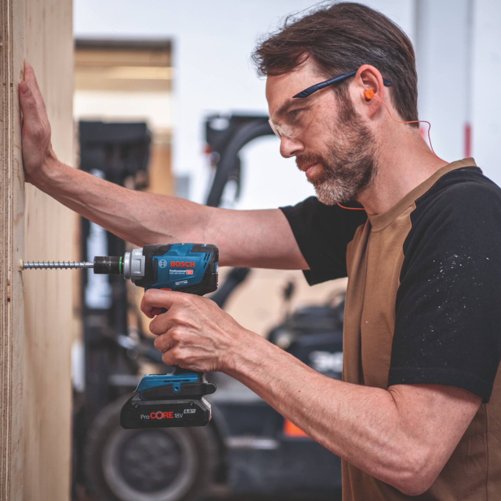 Bosch GDS 18V-330 HC Professional Akku Schlagschrauber 18 V 330 Nm 1/2" Brushless + 1x Akku 5,0 Ah + Ladegerät-4