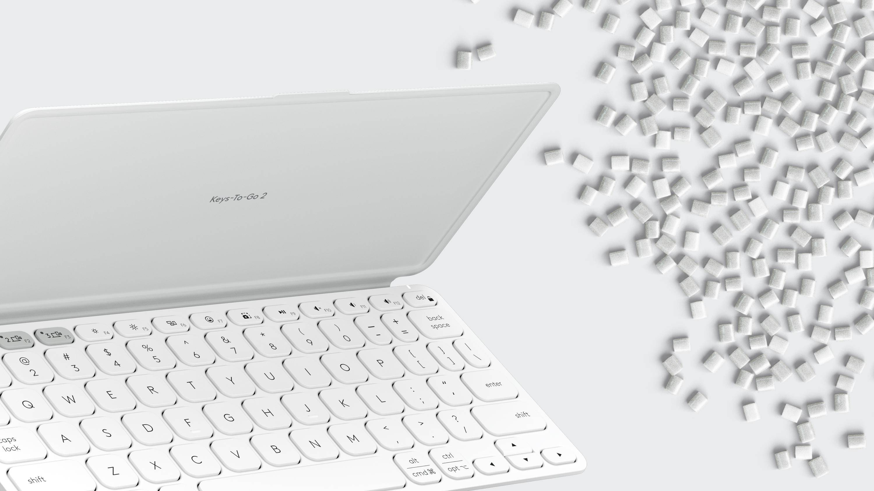 Logitech Keys-To-Go 2 - Tastatur - eingebaute-2