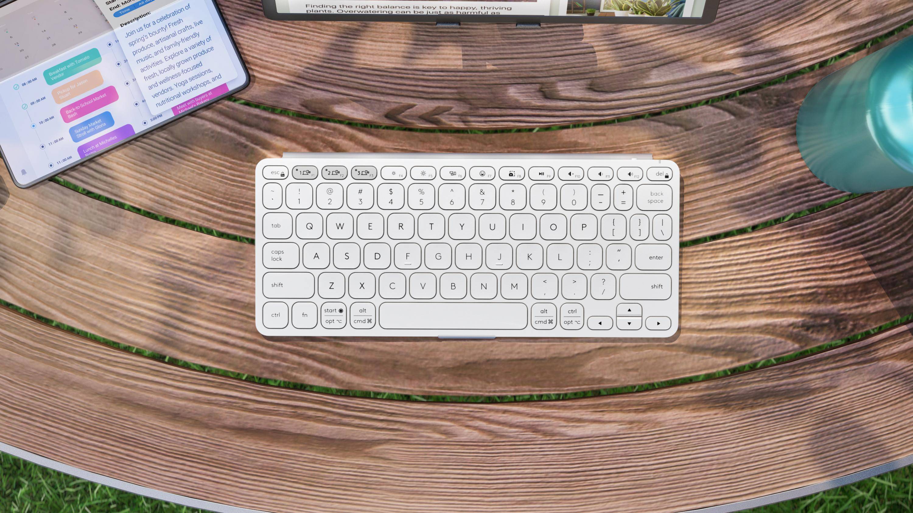 Logitech Keys-To-Go 2 - Tastatur - eingebaute-3