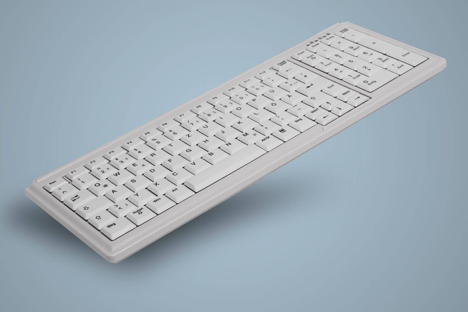 Active Key ??-7000, Kabelgebunden, PS/2, Scherenschalter, Weiß-1
