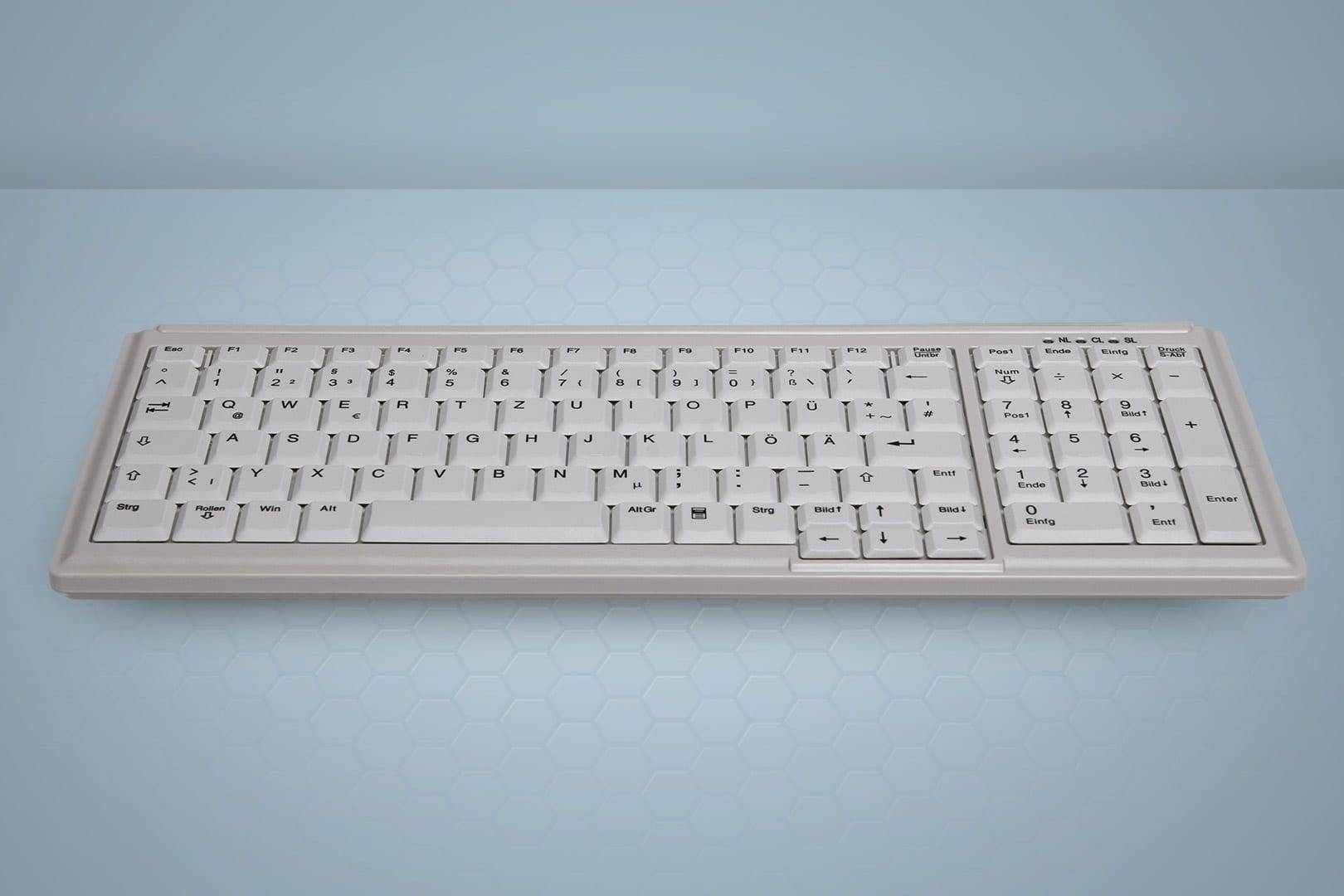 Active Key ??-7000, Kabelgebunden, PS/2, Scherenschalter, Weiß-2