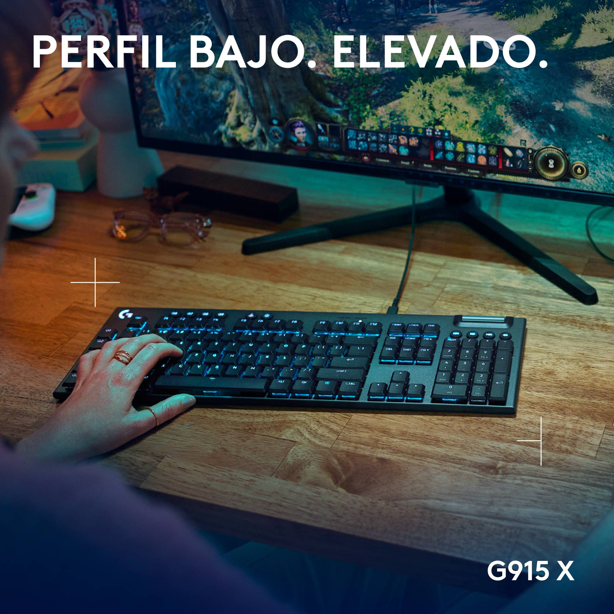 Logitech G G915 X - Tastatur - hintergrundbeleuchtet-4