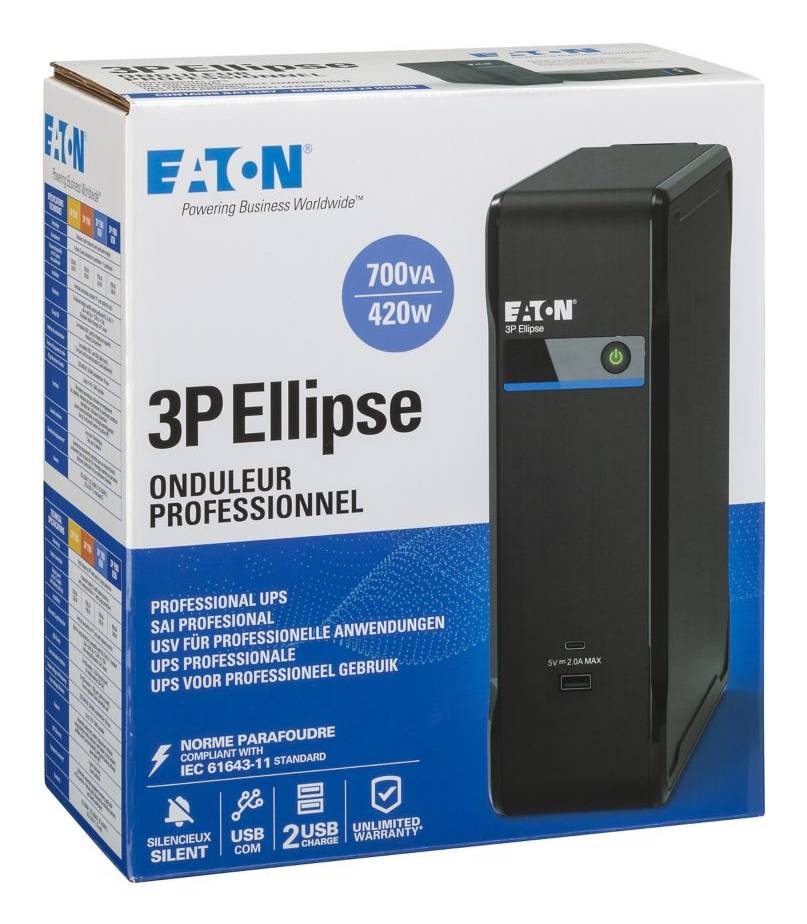 Eaton 3P Ellipse 700 USB IEC - USV - Wechselstrom-1