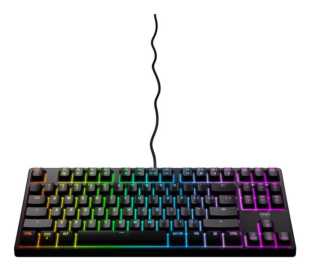 Cherry XTRFY K4V2 - Tastatur - RGB - 80% - TKL-3
