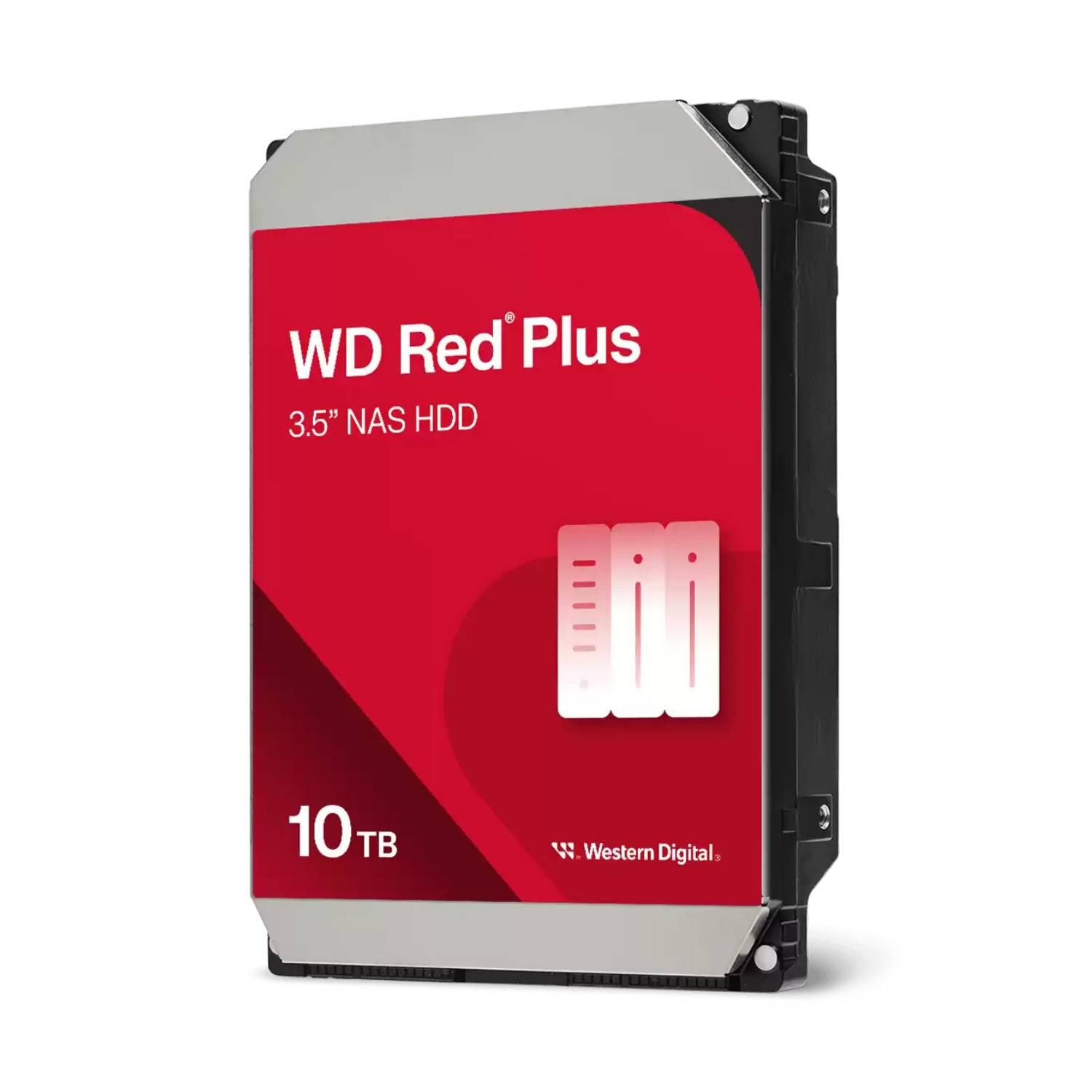 WD Red Plus WD100EFGX - Festplatte - 10 TB - intern - 3.5" (8.9 cm)-1
