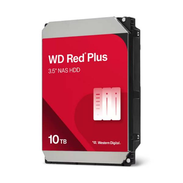 WD Red Plus WD100EFGX - Festplatte - 10 TB - intern - 3.5" (8.9 cm)