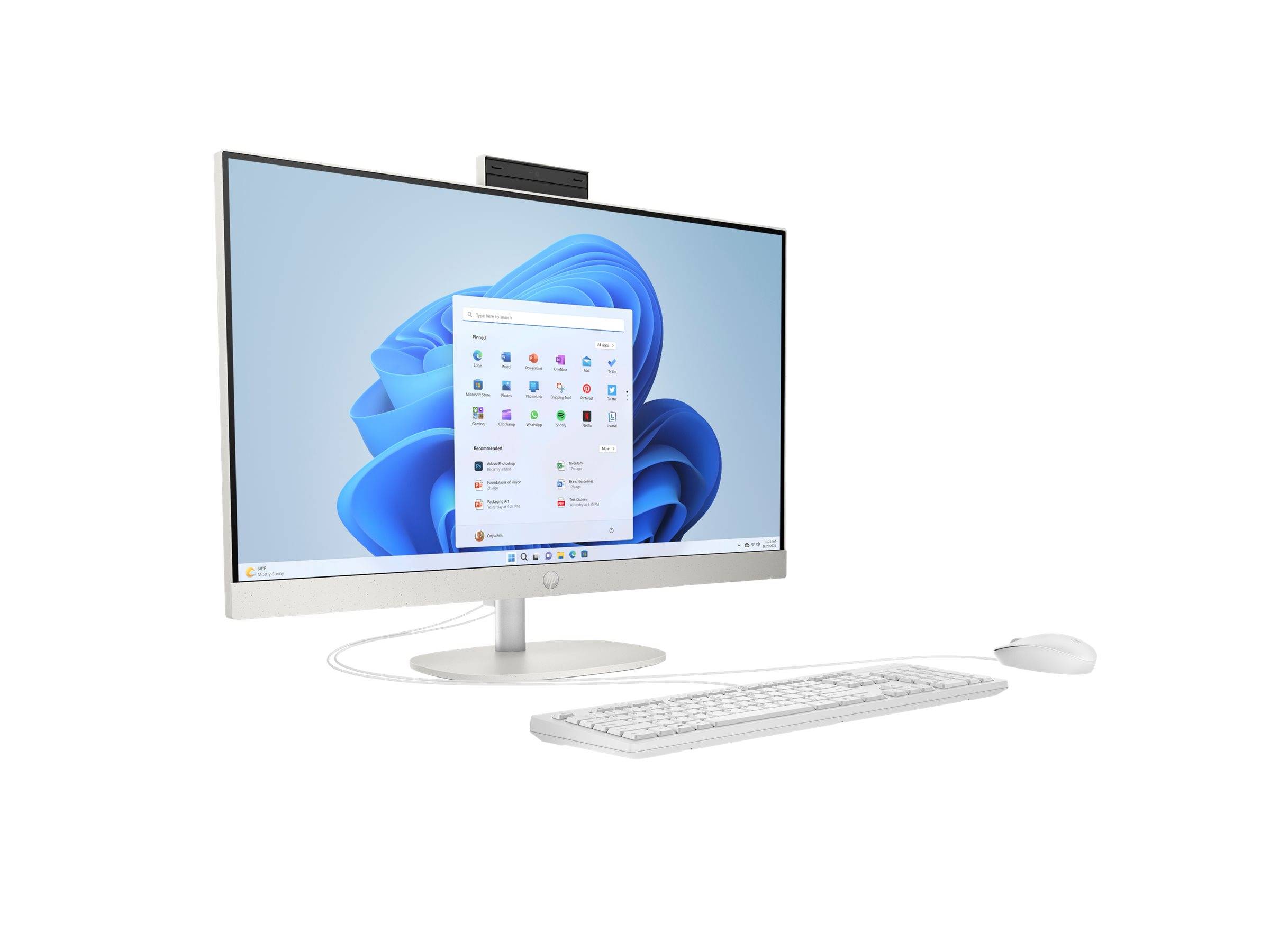 HP 27-cr0106ng - All-in-One (Komplettlösung) - Core i5 1335U - RAM 16 GB - SSD 512 GB - NVMe - Intel-4