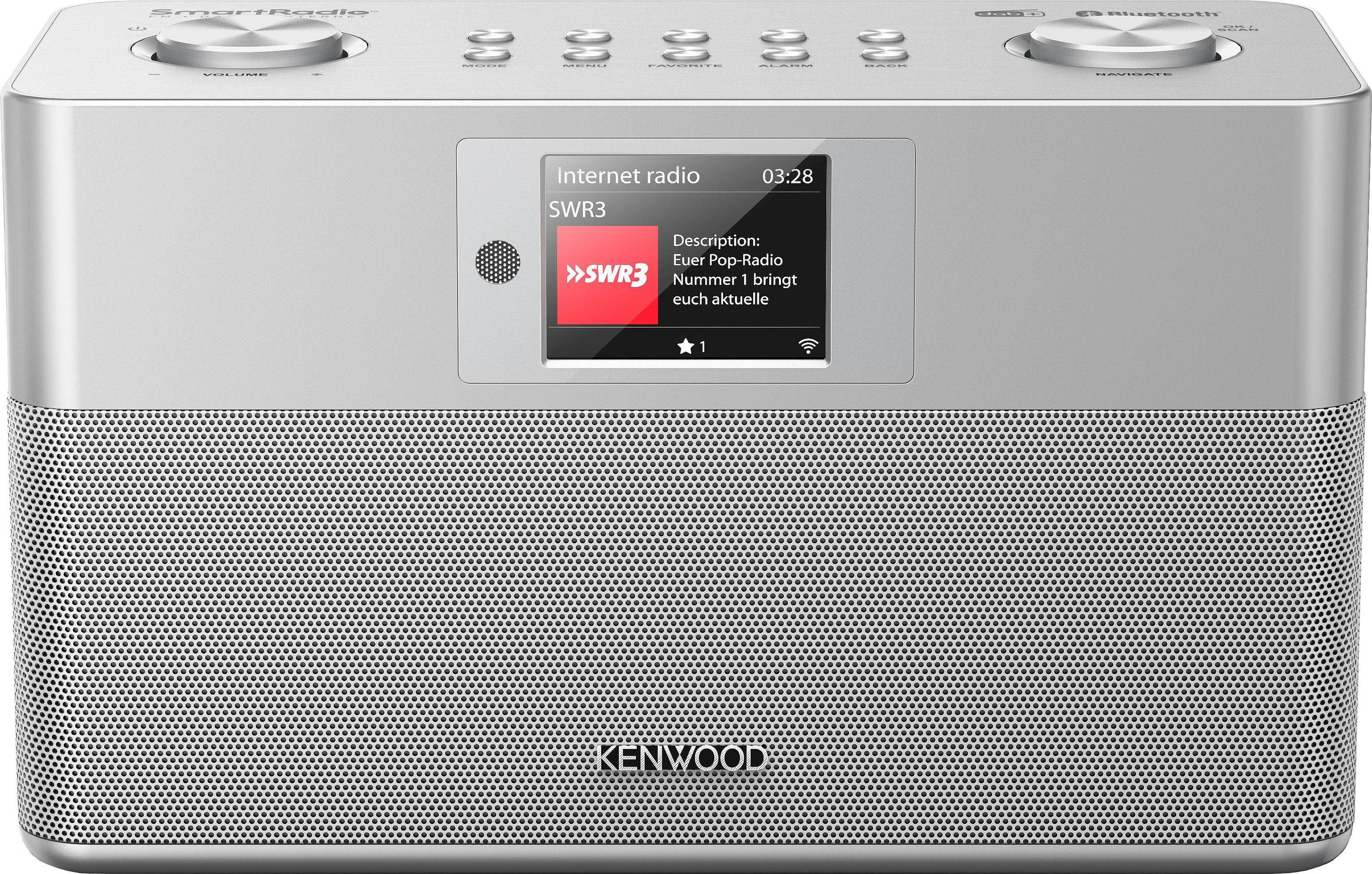 Kenwood Electronics Kenwood CR-ST100S-S, Internet, Digital, DAB+, FM, 87,5 - 108 MHz, 174.928 ~ 239.200 MHz, PTY-0