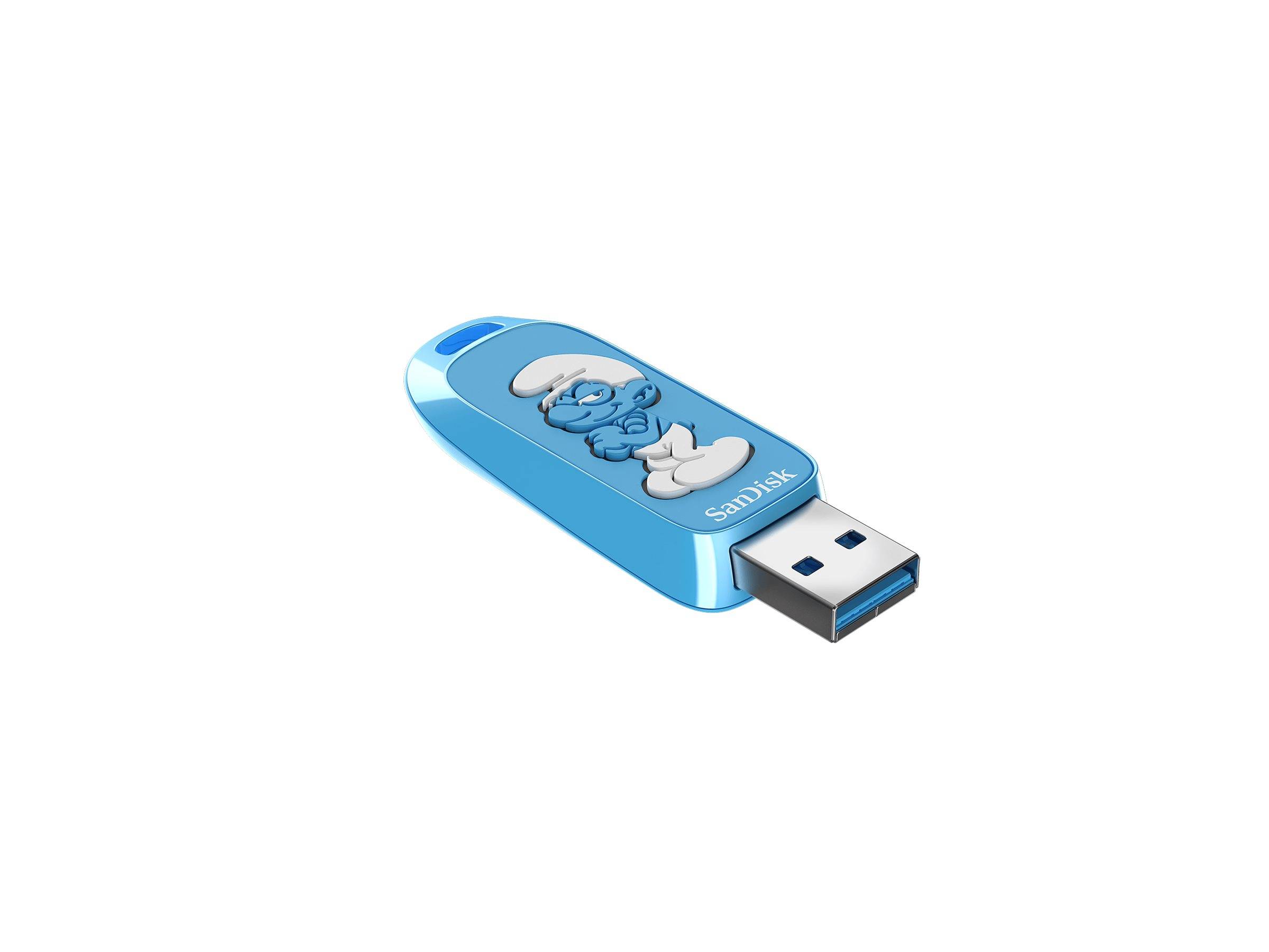 SanDisk Smurfs Papa Smurf Edition USB-Flash-Laufwerk 128 GB USB 3.2 Gen 1-3