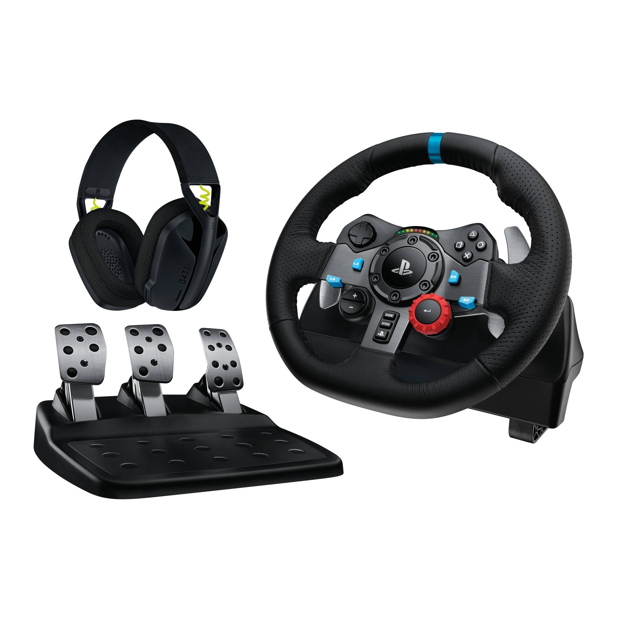 Logitech G G29 - Lenkrad- und Pedale-Set - kabelgebunden-1
