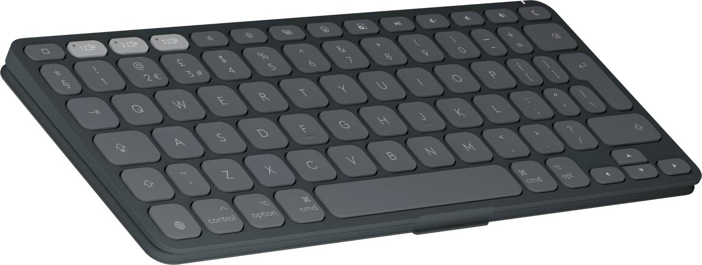 Logitech Keys-To-Go 2 for iPad - Tastatur - built-in cover - Bluetooth LE - Graphite - TL: US, QWERTY-4