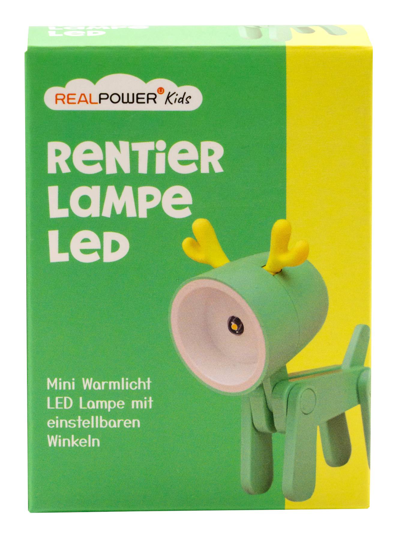 RealPower LED-Tier Taschenlampe Green Deer Multimedia-Technik LED-2