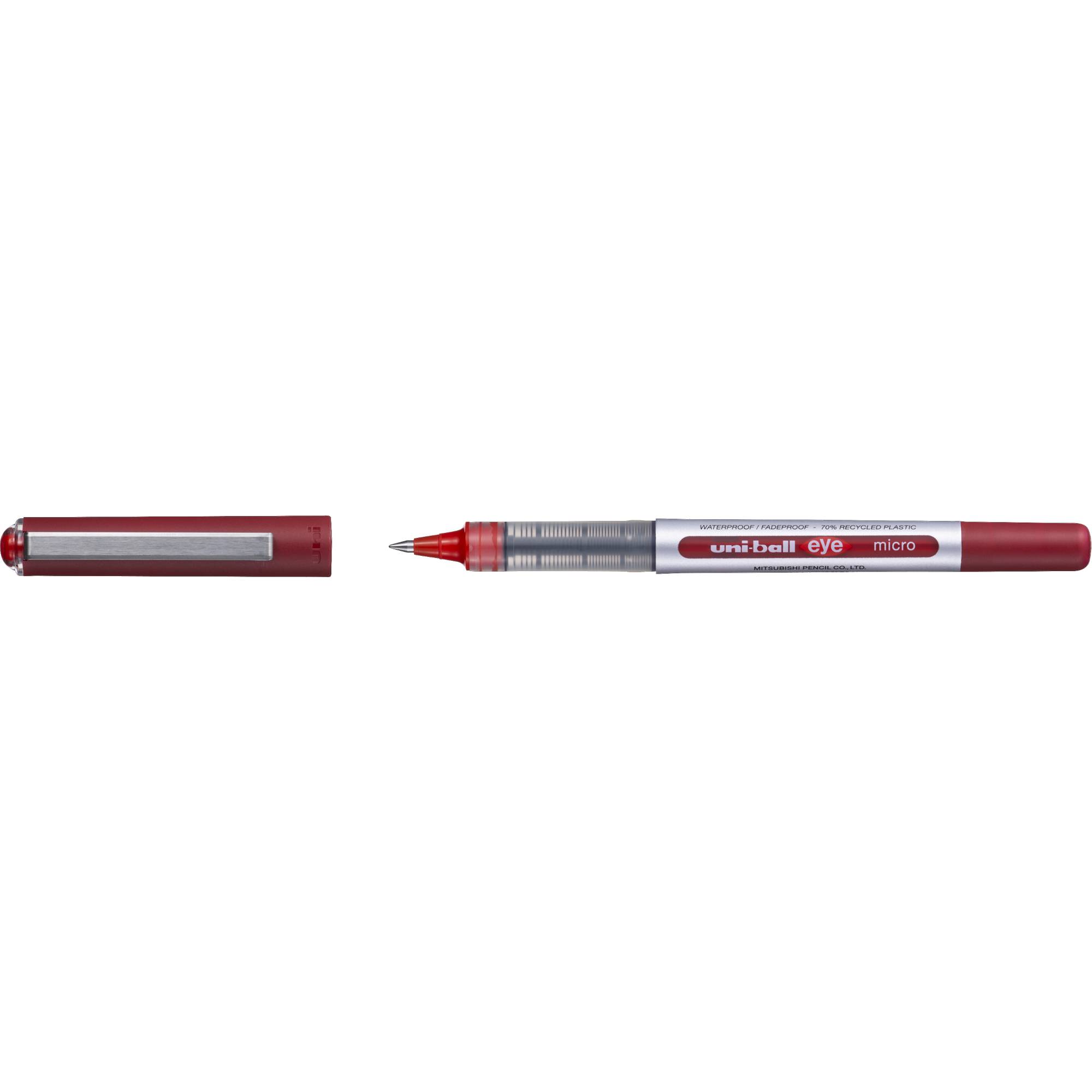 Mitsubishi Tintenroller uni UB EYE UB-150E 0,2mm rot Multimedia-Technik-0