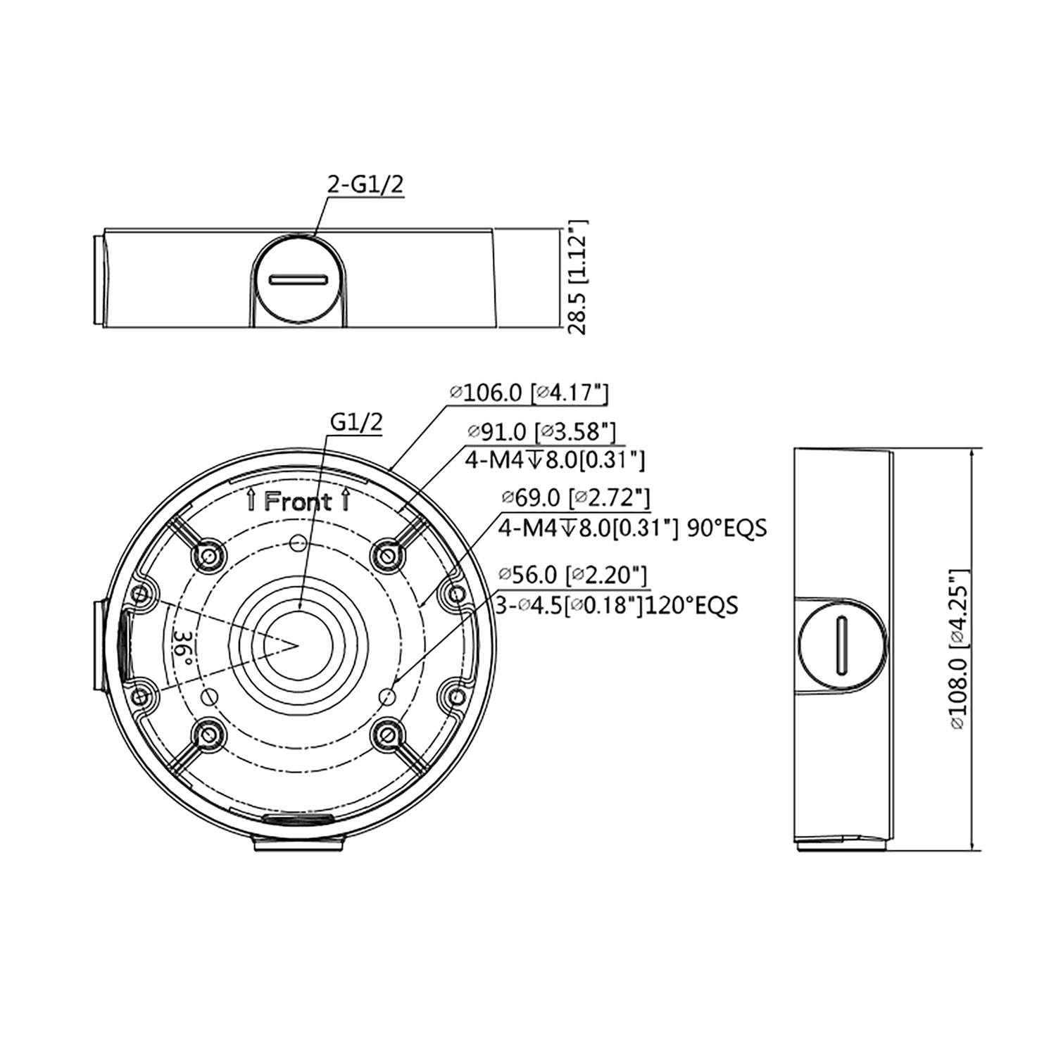 LUPUS - Montagebox Typ D-1