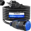 hb-digital 25m Strom Verlängerungskabel für Außenbereich H07RN-F Outdoor IP44