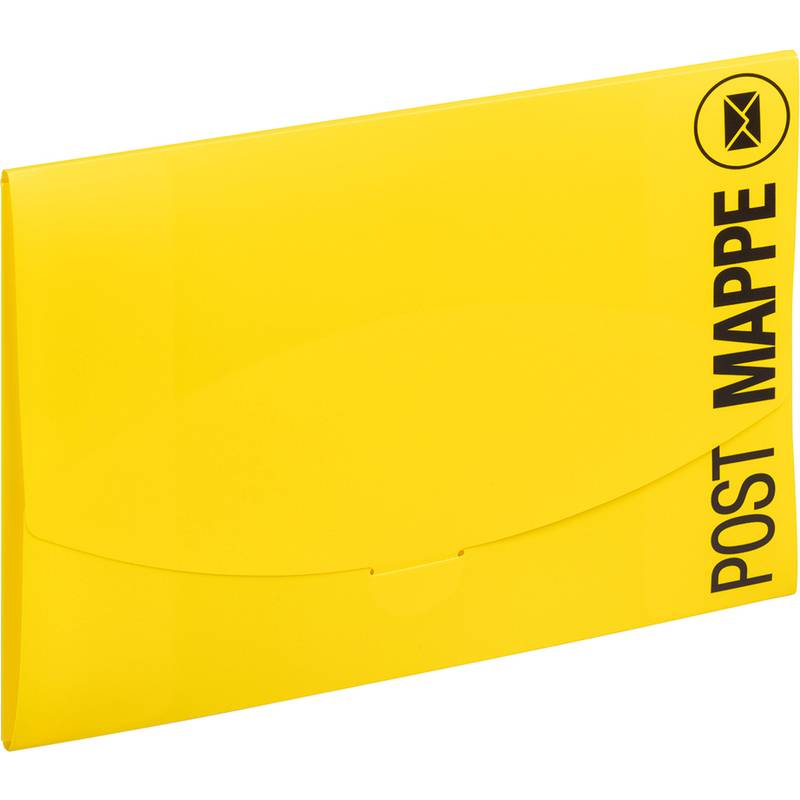 Pagna Sammelmappe Postmappe Wallet DIN A4 gelb-0