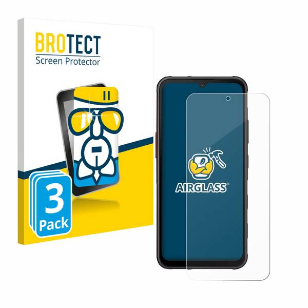 3x BROTECT Schutzglas für Samsung Galaxy XCover 7 Enterprise Edition Schutzfolie Panzer Folie Glas Display Schutz klar