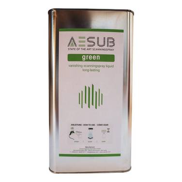 AESUB Green - Spray Gun Solution Scanning Spray AESG002 - 5000 ml