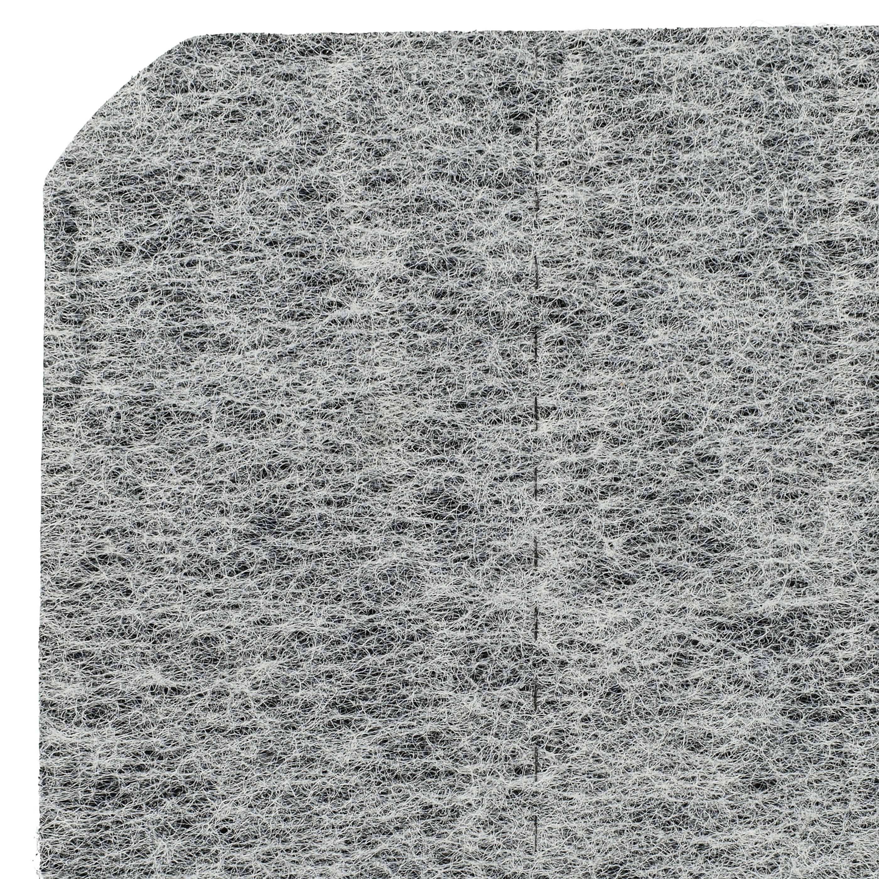 vhbw 2x Aktivkohle-Filter kompatibel mit Tefal Compact Quadra 8204 | 8322, 8321 Fritteuse - 12 x 12 x 0,8 cm-3