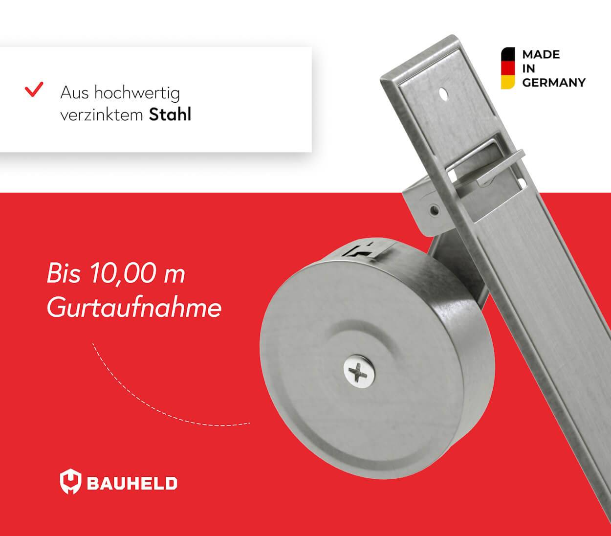 BAUHELD Rollladen Aufhängefeder Maxi 150mm 12 Stück-4