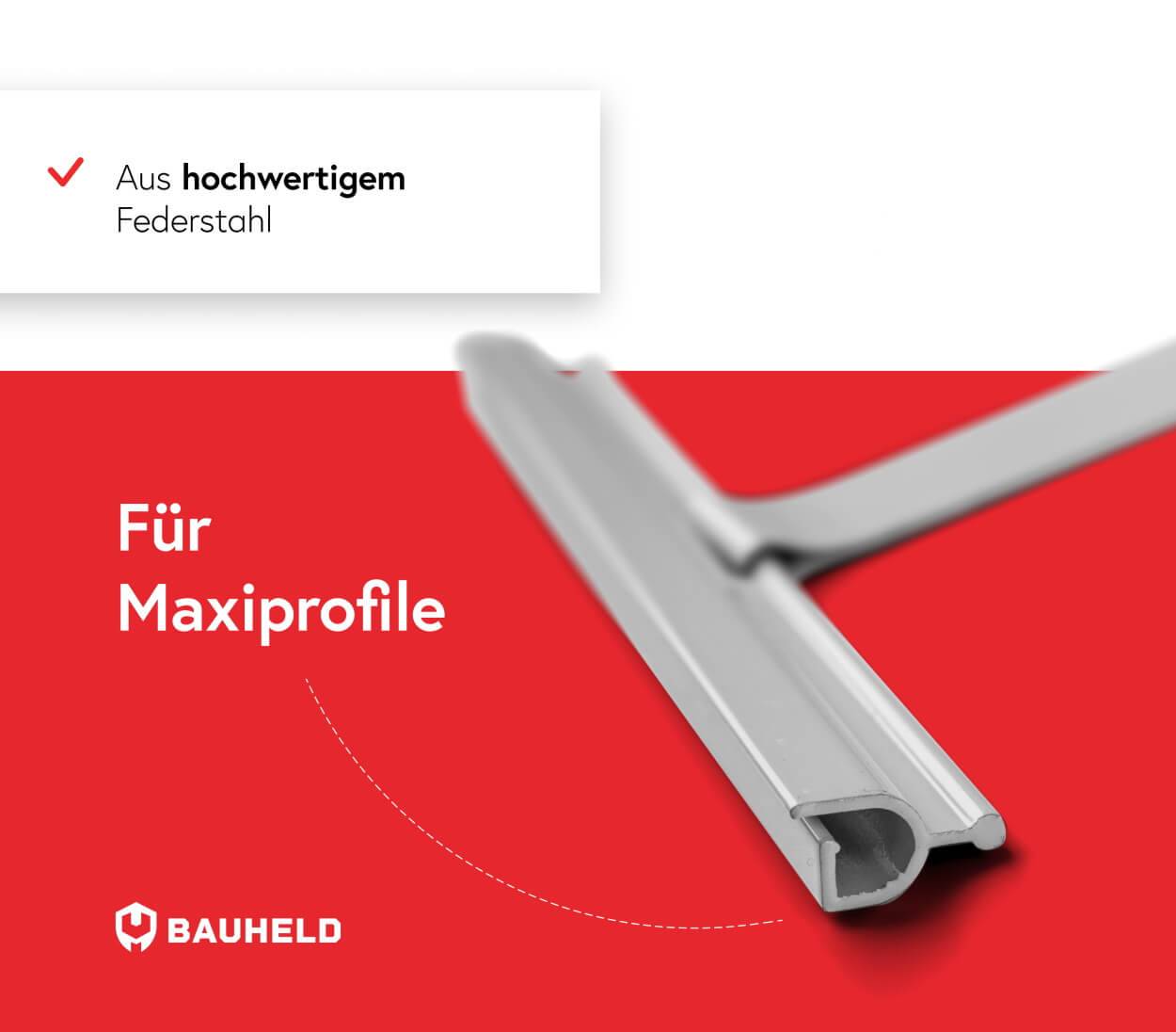 BAUHELD Rollladen Kurbelhalter Höhenverstellbar Grau-3