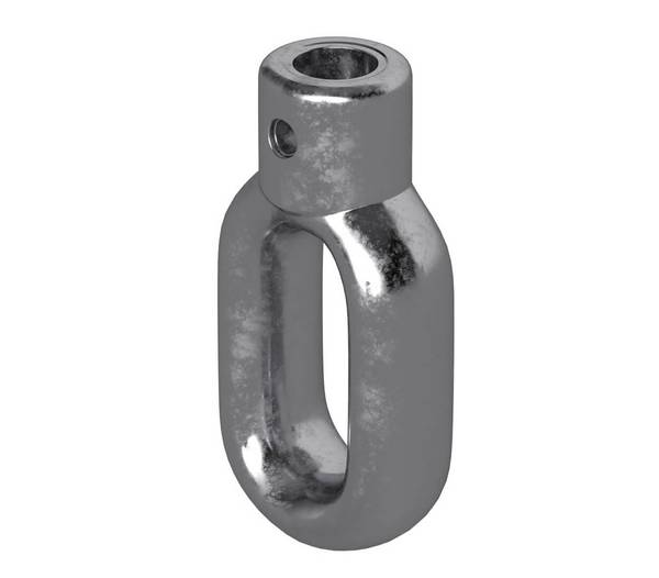 BAUHELD Markisenöse Zink 10 mm für Fleischerhaken