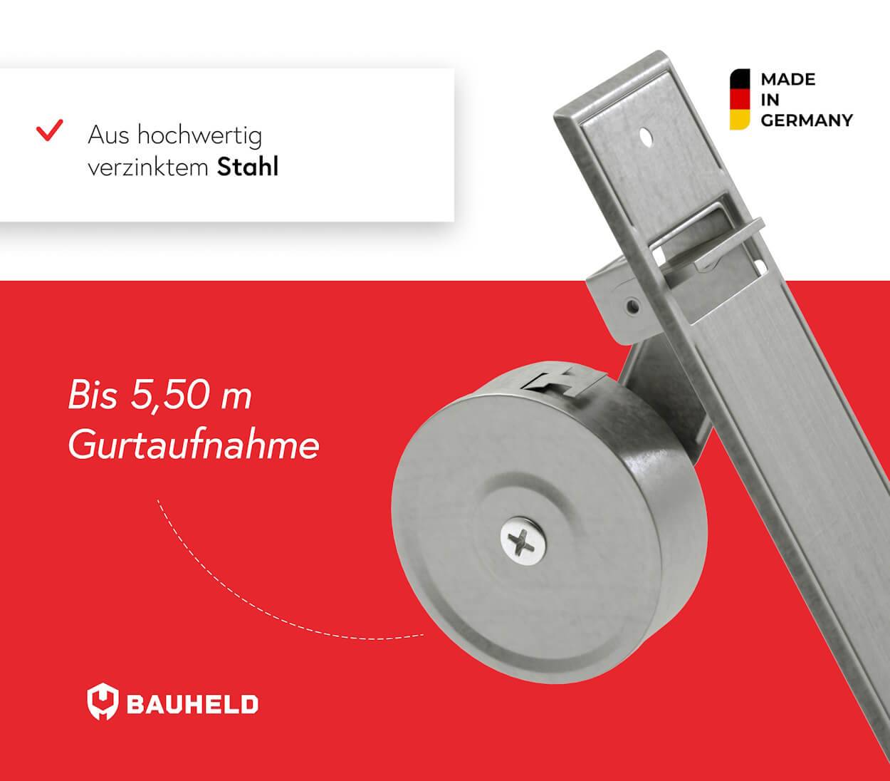 BAUHELD Rollladen Aufhängefeder Maxi 150mm 6 Stück-3