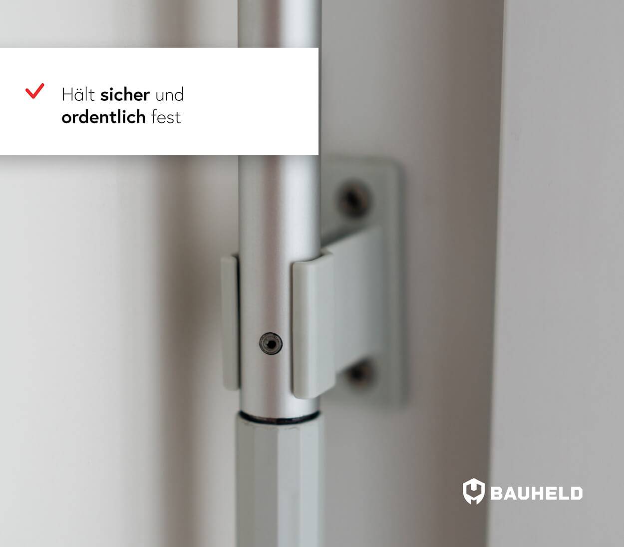 BAUHELD Rollladen Anschlagwinkel 40mm Weiß 8 Stück-3