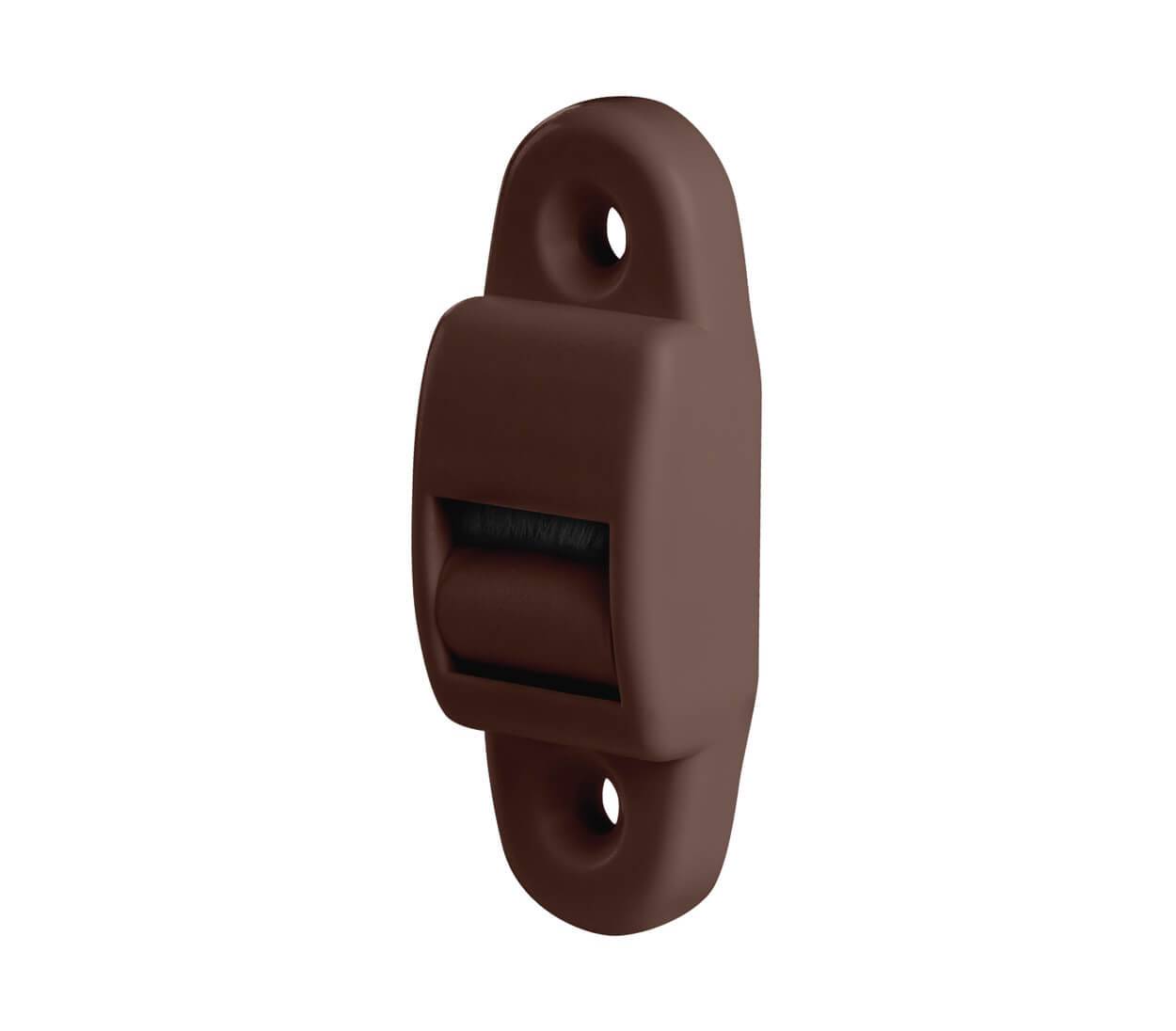 BAUHELD Rollladen Gurtführung 14mm Rolle Braun 5 Stück-0