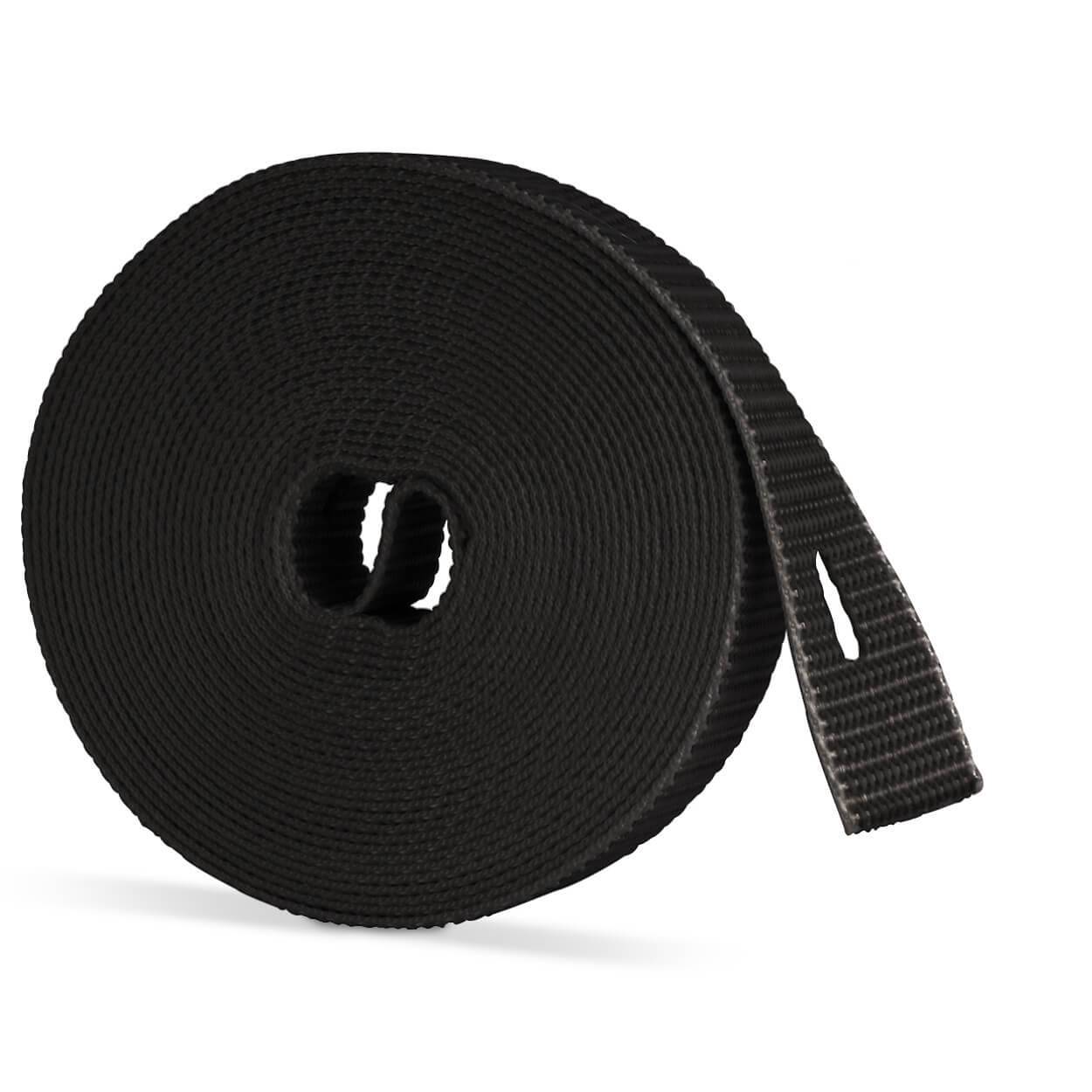 BAUHELD 6m Rollladengurt 14mm Schwarz-0