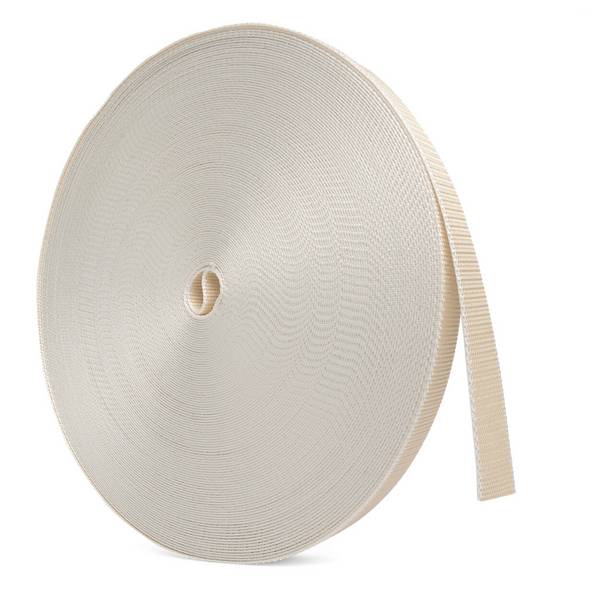 BAUHELD 50m Rollladengurt 23mm Beige