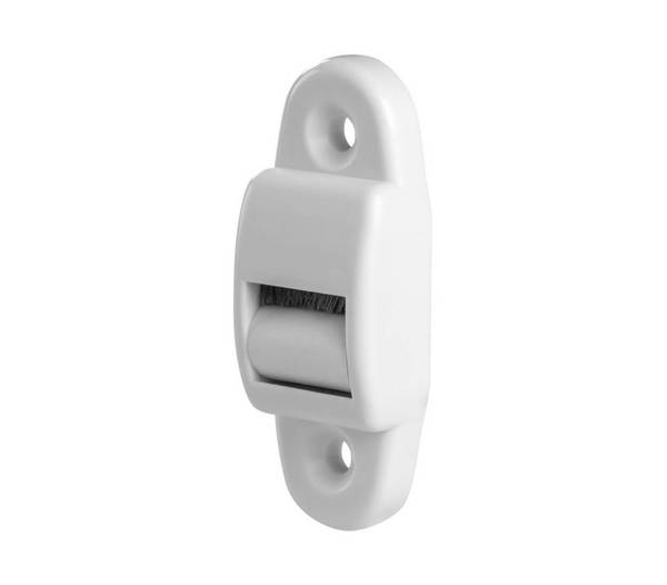 BAUHELD Rollladen Gurtführung 14mm Rolle Weiß 5 Stück