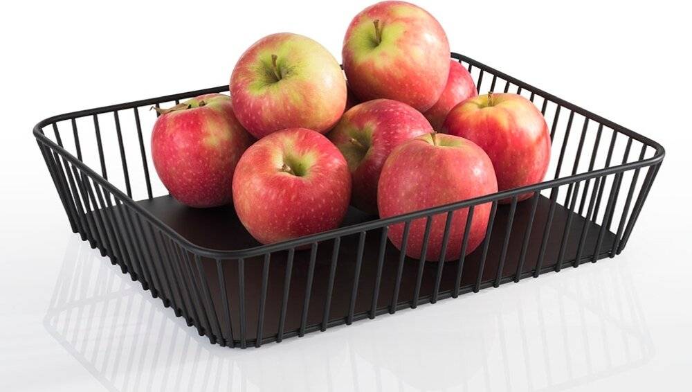 APS Brot- und Obstkotb URBAN, GN 1/2, schwarz-2